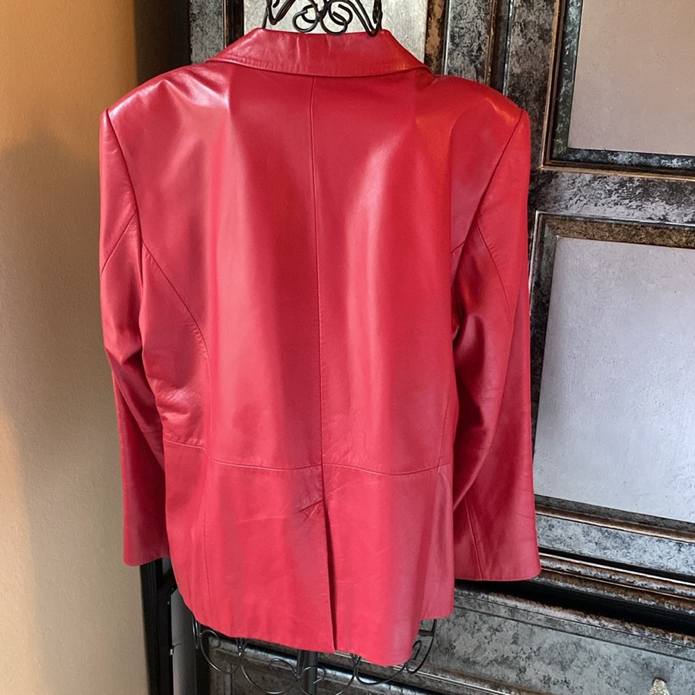 Pendleton Red Leather Jacket - image 4